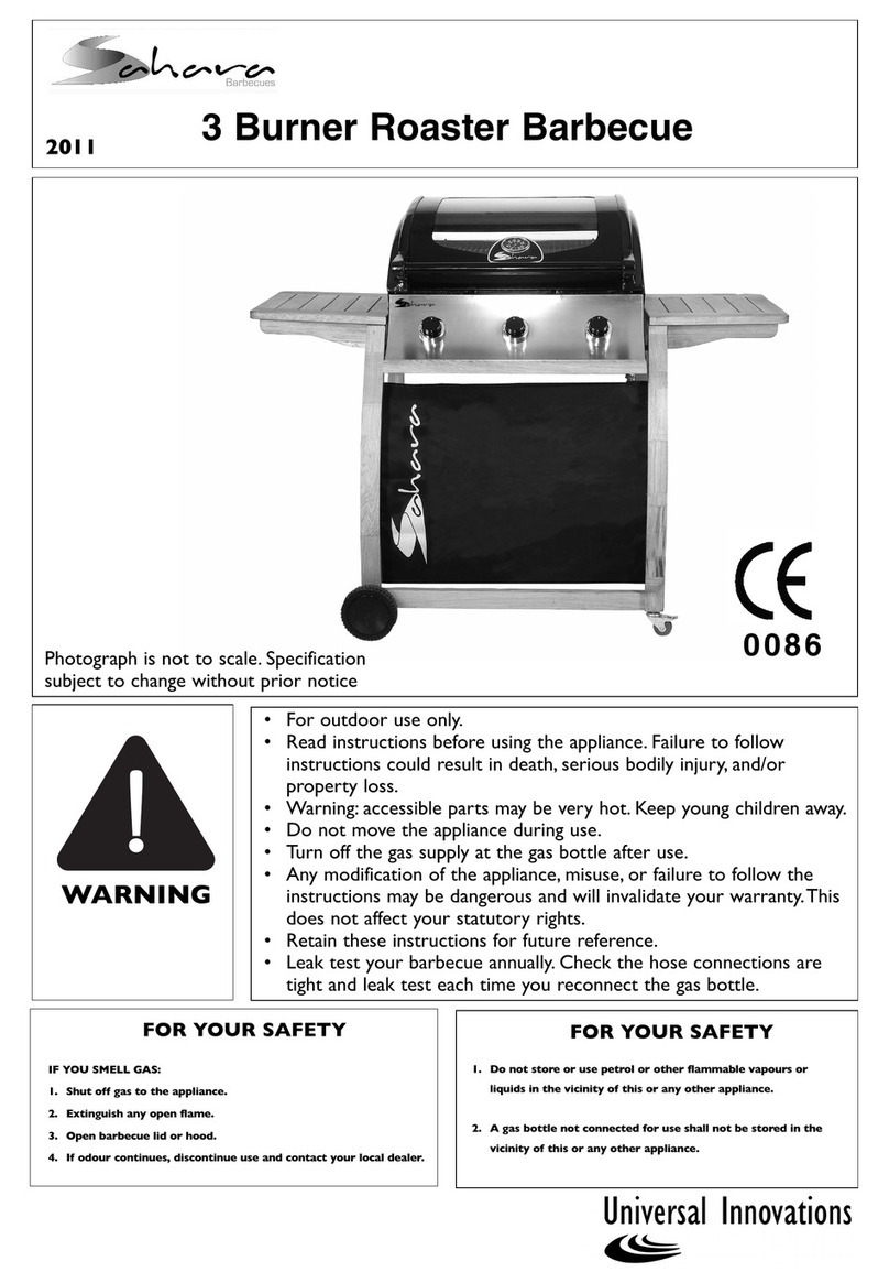 Universal Innovations Sahara manual