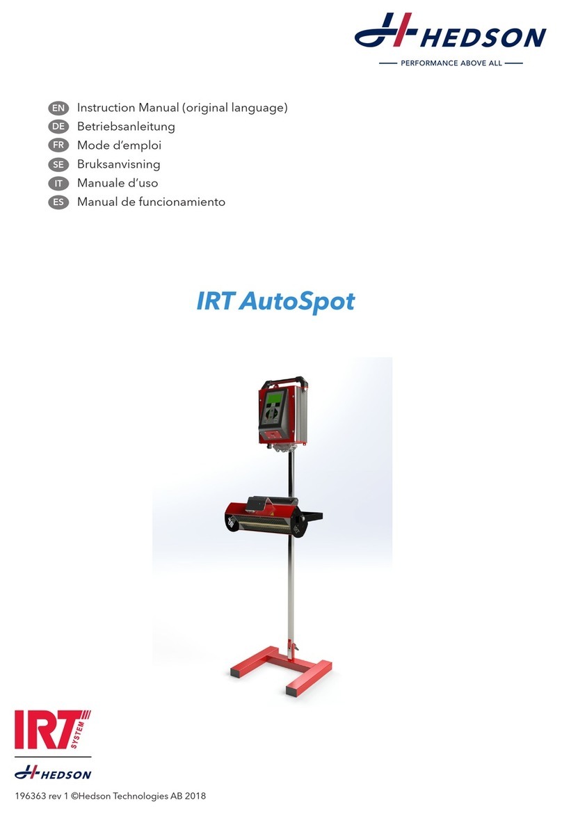 Hedson IRT AutoSpot instruction manual