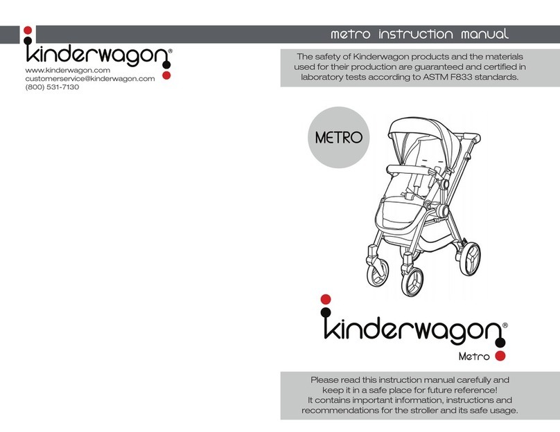 Kinderwagon METRO instruction manual