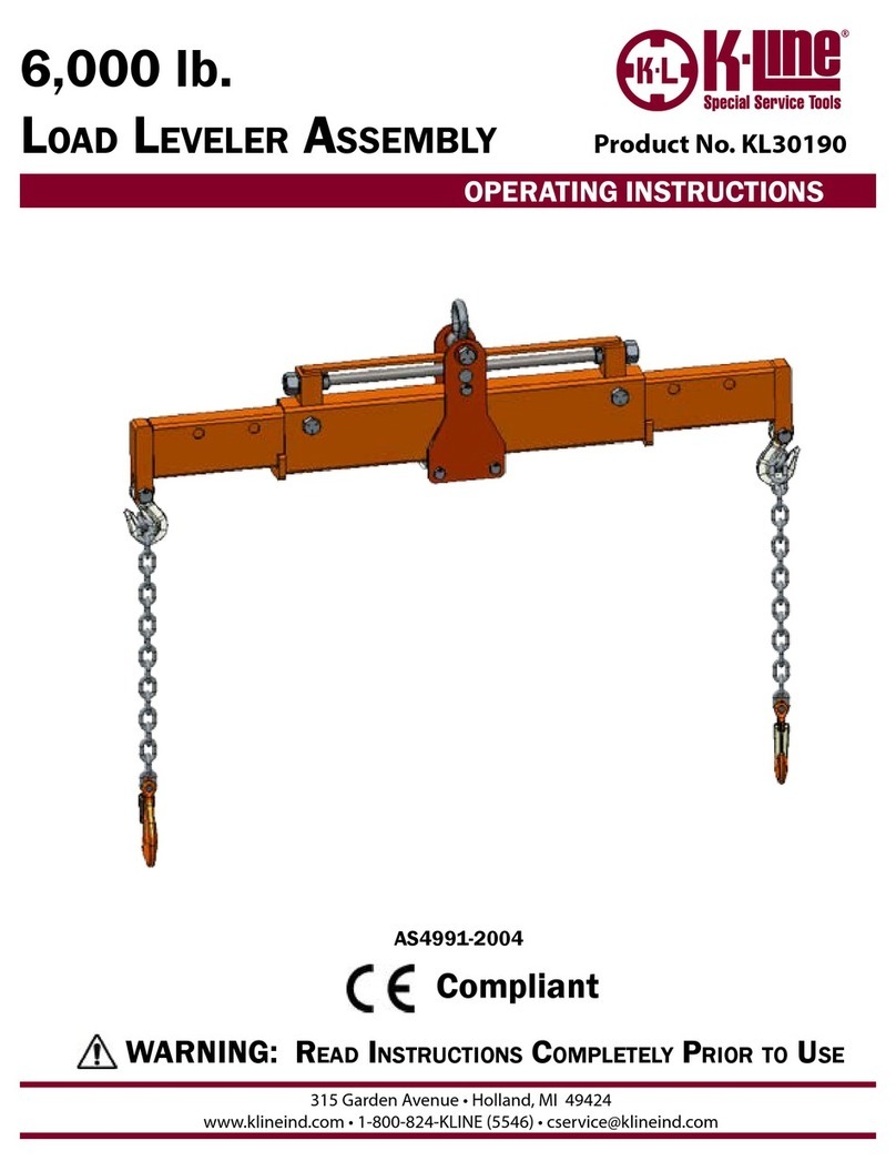 K-Line KL30190 operating instructions