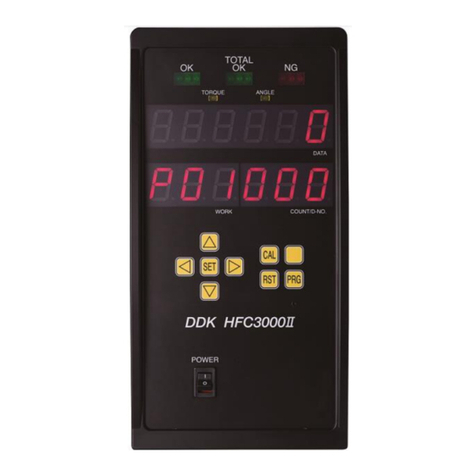 DDK HFC3000II User manual