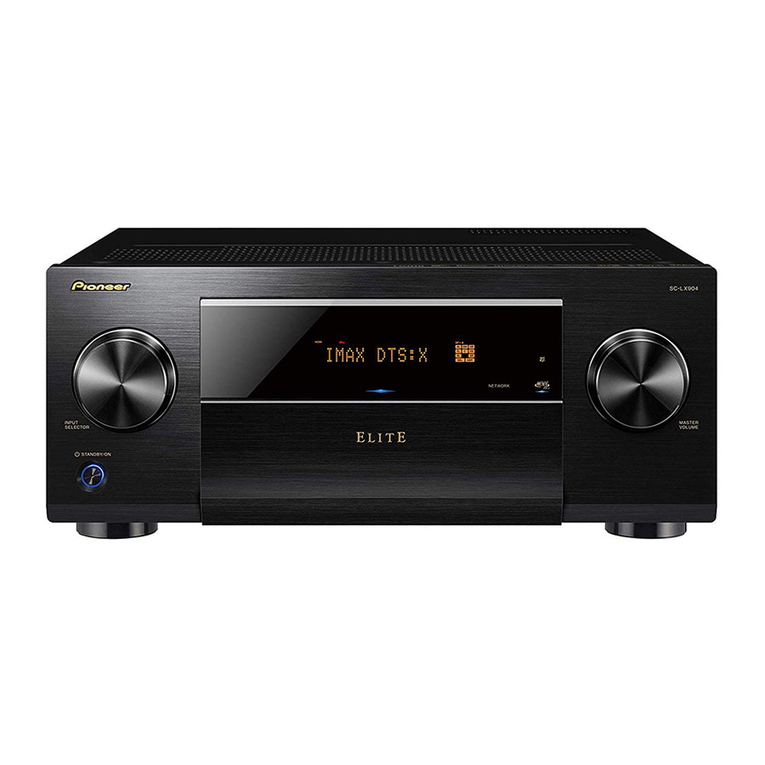 Pioneer SC-LX904 User manual