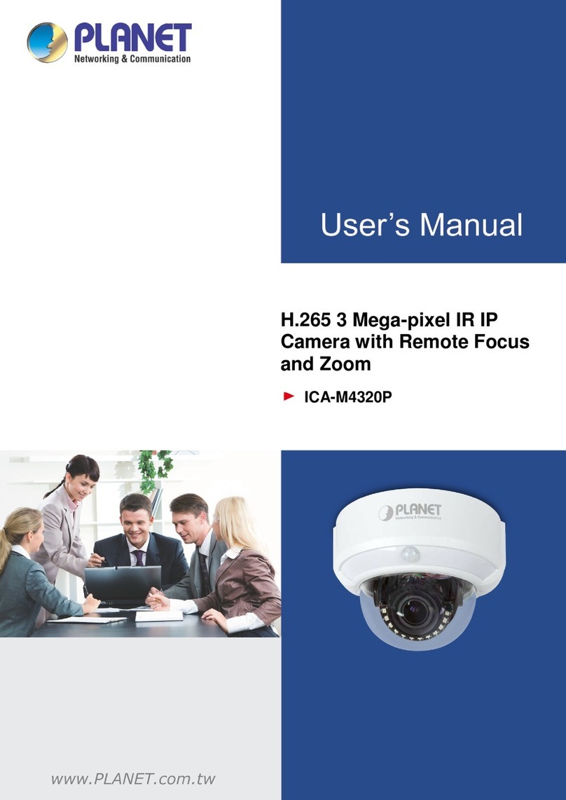 Planet Networking & Communication ICA-M4320P User manual Planet Networking & Communication ICA-M4320P User manual
