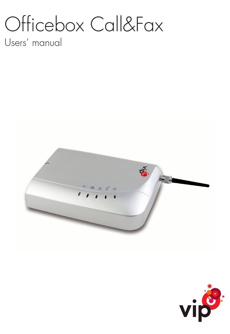 VIP Officebox Call&Fax user manual