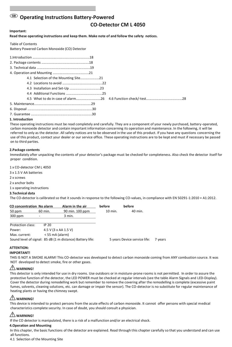 brennenstuhl CM L 4050 operating instructions