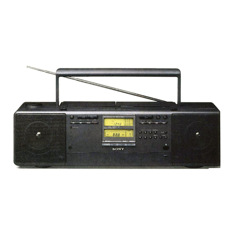 Sony CFD-K10 User manual