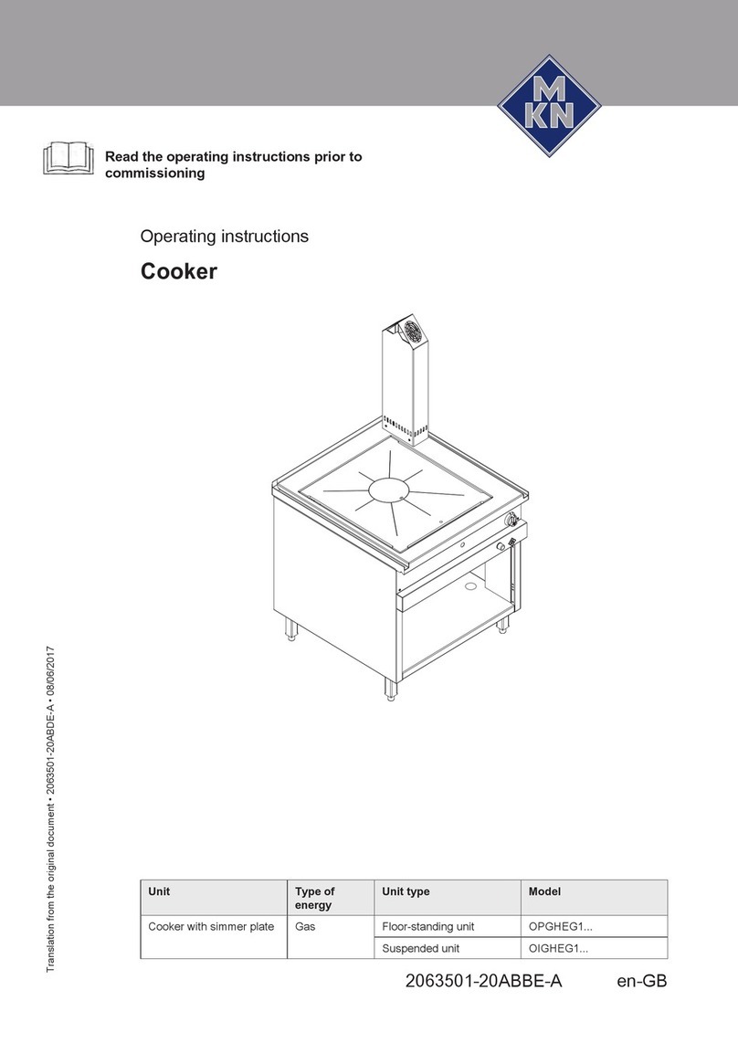MKN OPGHEG1 Series operating instructions