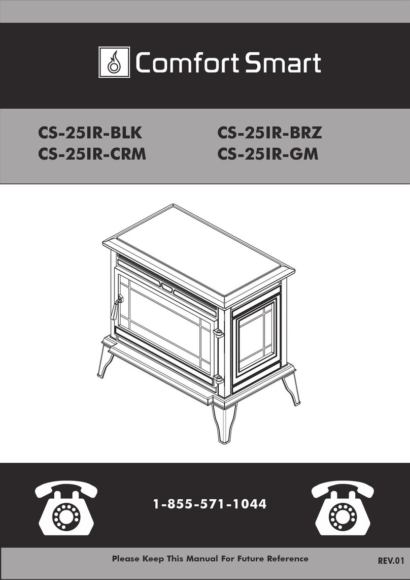 Comfort Smart CS-25IR-BLK manual Comfort Smart CS-25IR-BLK manual