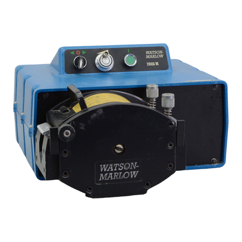 Watson-Marlow 701S/R Installation and operating instructions