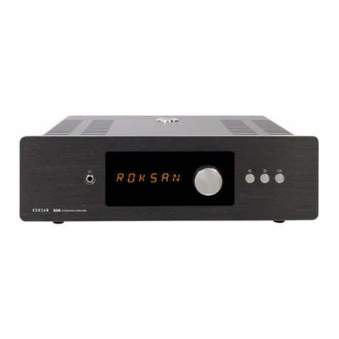 Roksan Audio Blak User manual