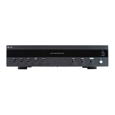 Toa A-3000D-AS Series User manual