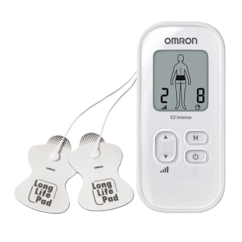 Omron E3 Intense instruction manual