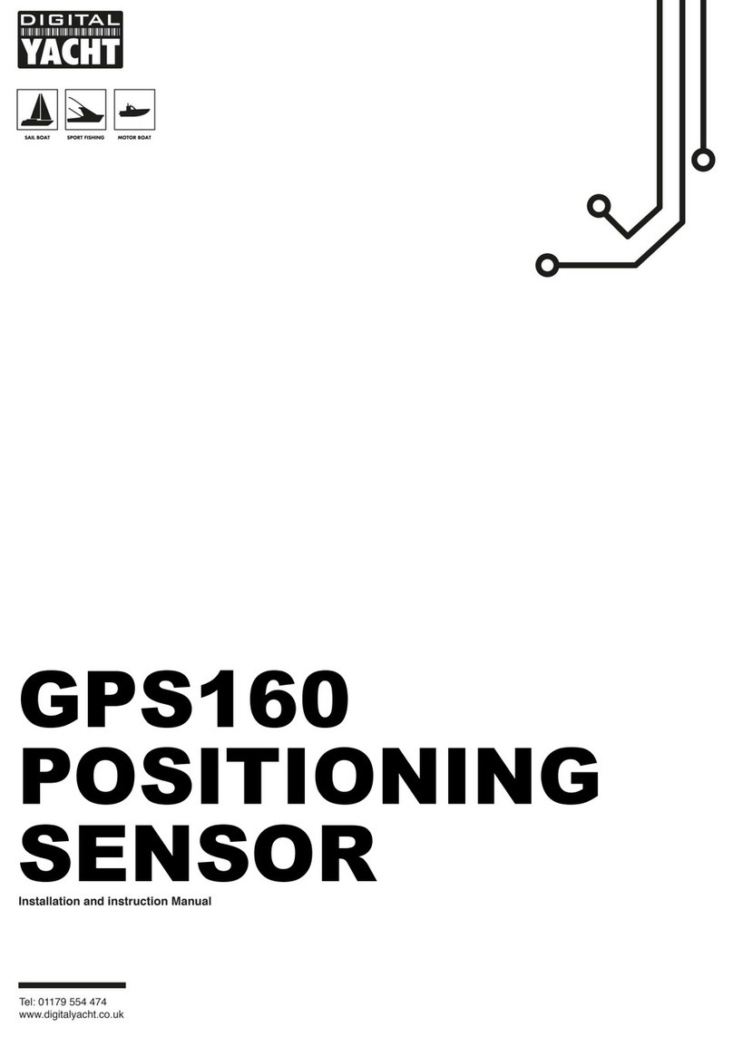 DIGITAL YACHT GPS160 Installation and instruction manual