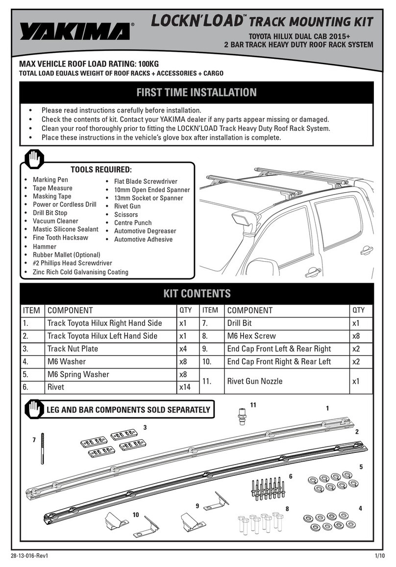 Yakima LOCKN'LOAD manual