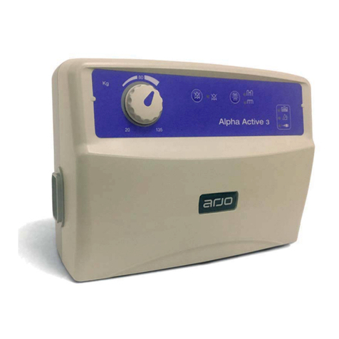 Arjo Alpha Active 3 Instructions for use