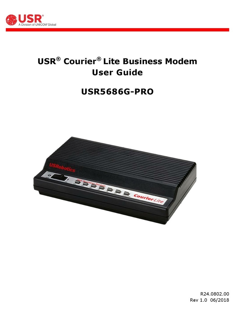 Uni-Com USRobotics Courier Lite 5686G-PRO user guide