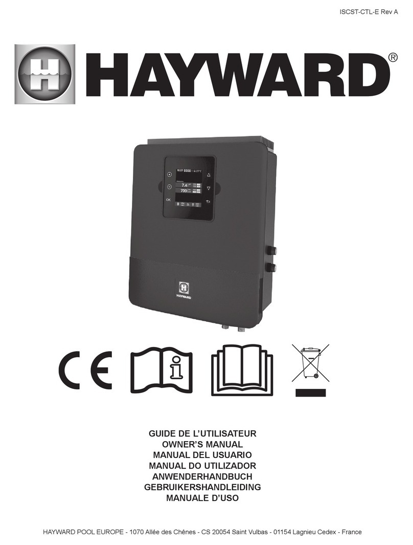 Hayward Control Station owner's manual