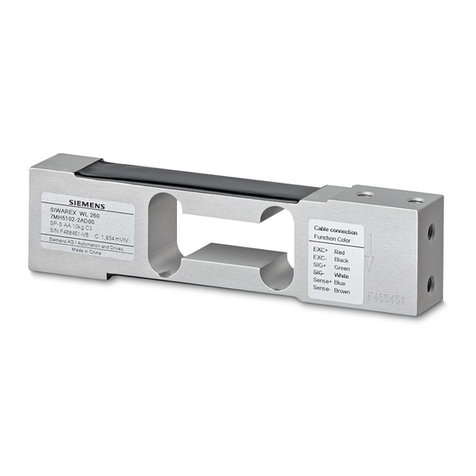 Siemens SIWAREX WL200 Series User manual