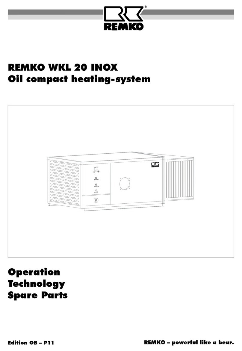 REMKO WKL 20 INOX Operation,technology,spare parts