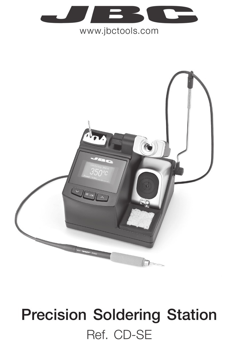 jbc CD-SE User manual