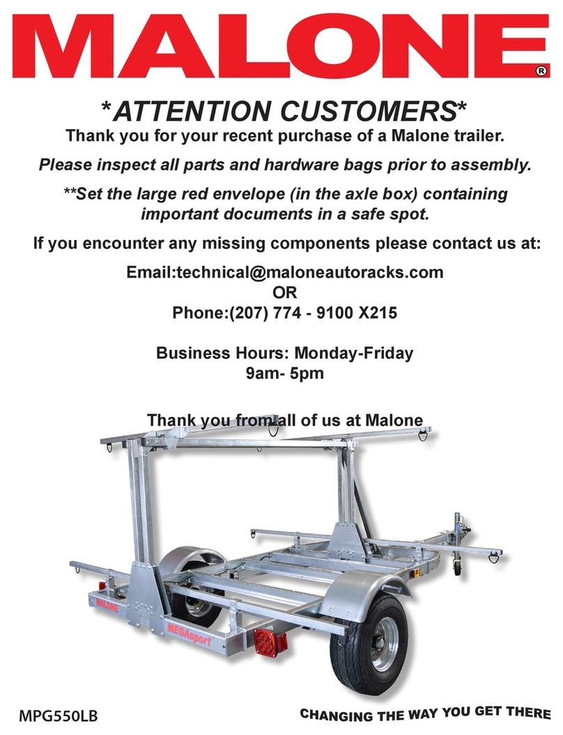 Malone MegaSport MPG550LB manual