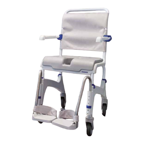 Invacare Aquatec Ocean Series User manual