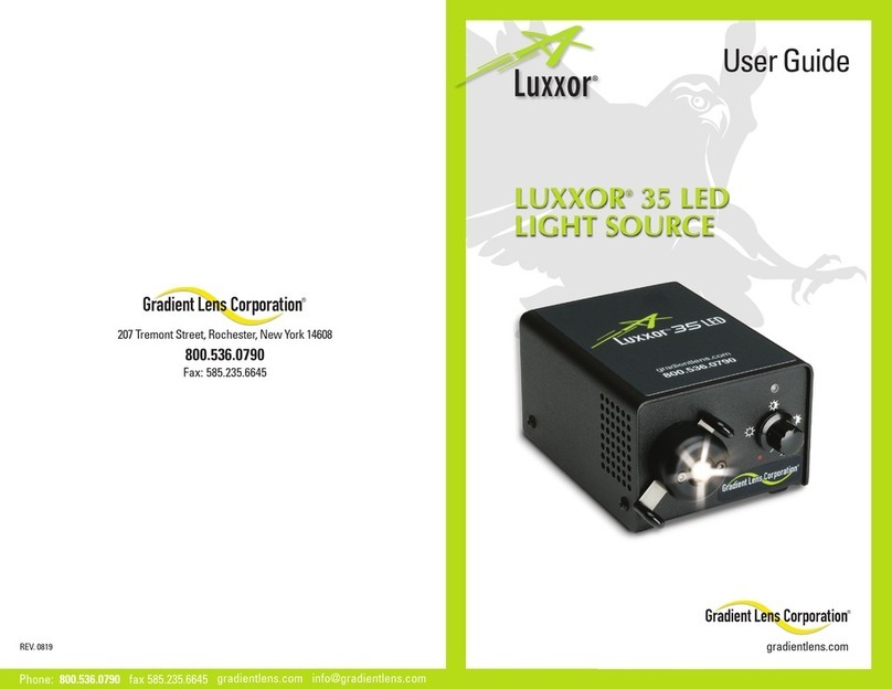Luxxor 35 LED user guide