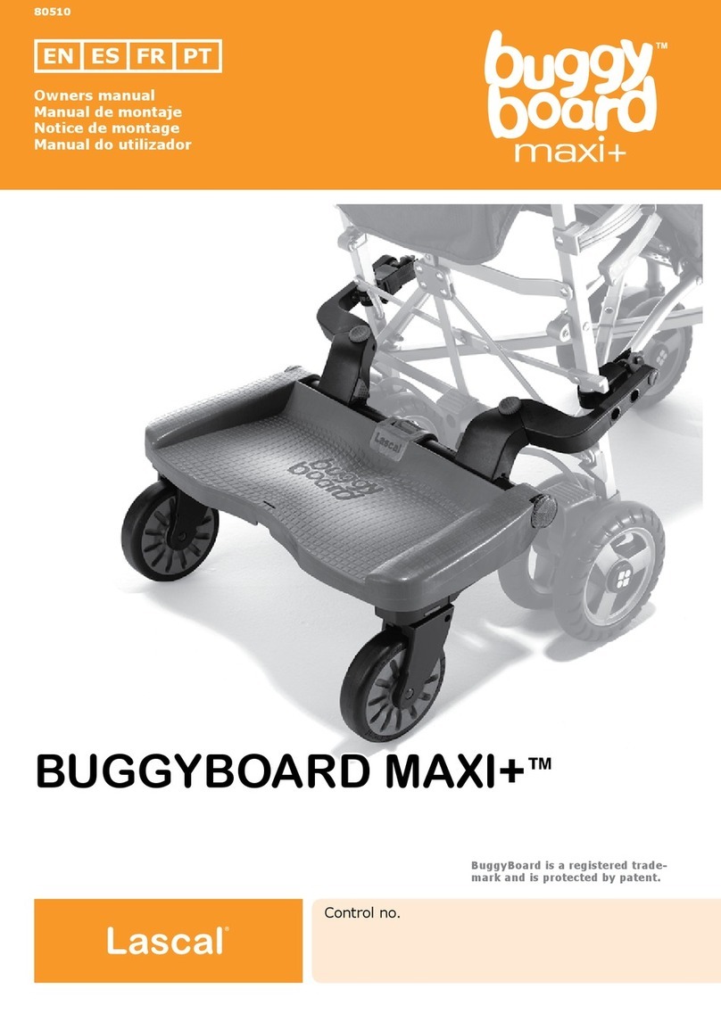 Lascal BUGGYBOARD MAXI+ User manual