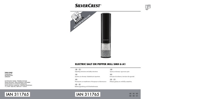 Silvercrest SMH 6 A1 Product information sheet
