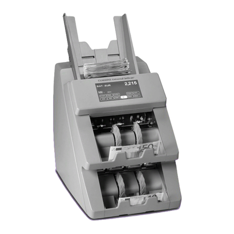 CUMMINS ALLISON Universal JetScan user guide