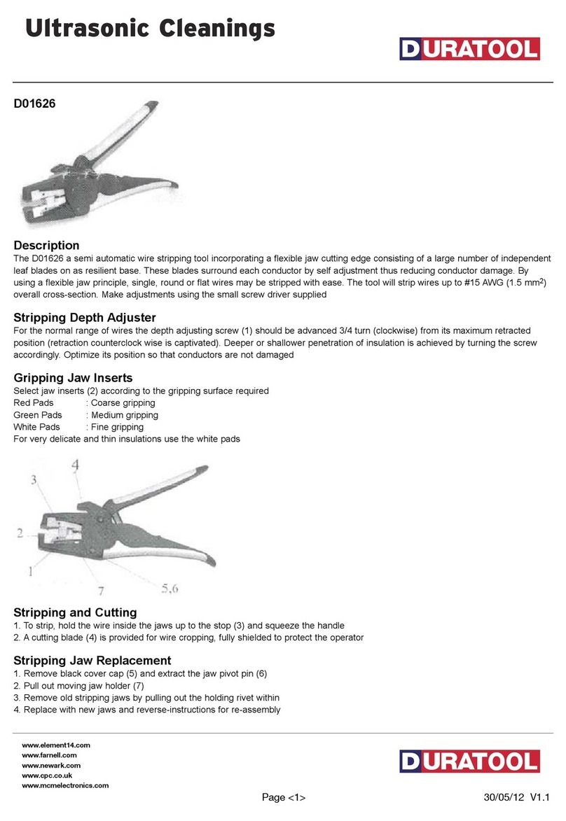 Duratool D01627 manual