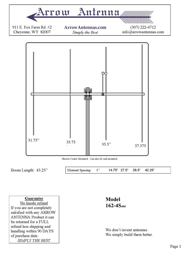 Arrow Antenna 162-4Solid manual