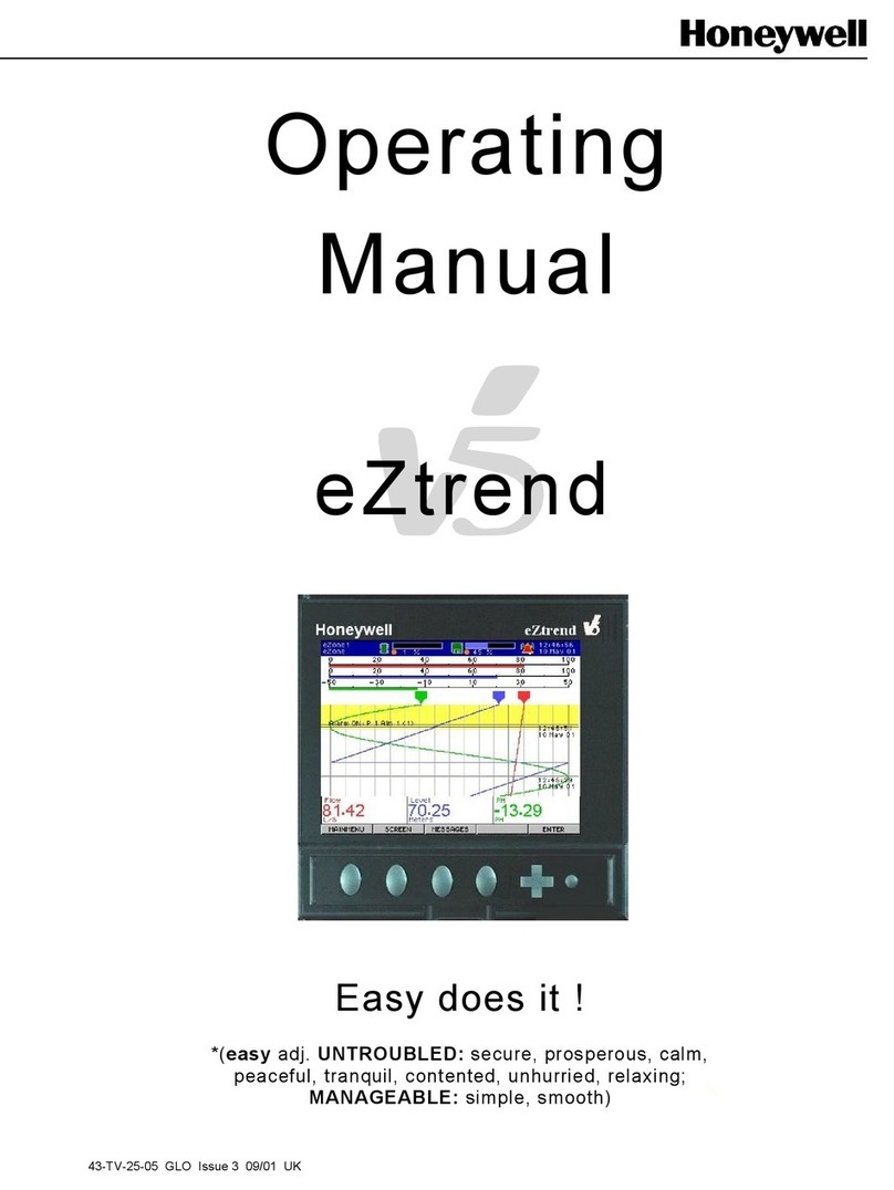 Honeywell eZtrend V5 User manual