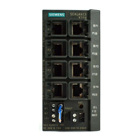 Siemens SCALANCE X-200 Administrator guide