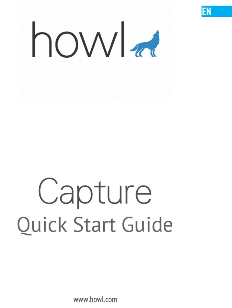 howl Capture quick start guide