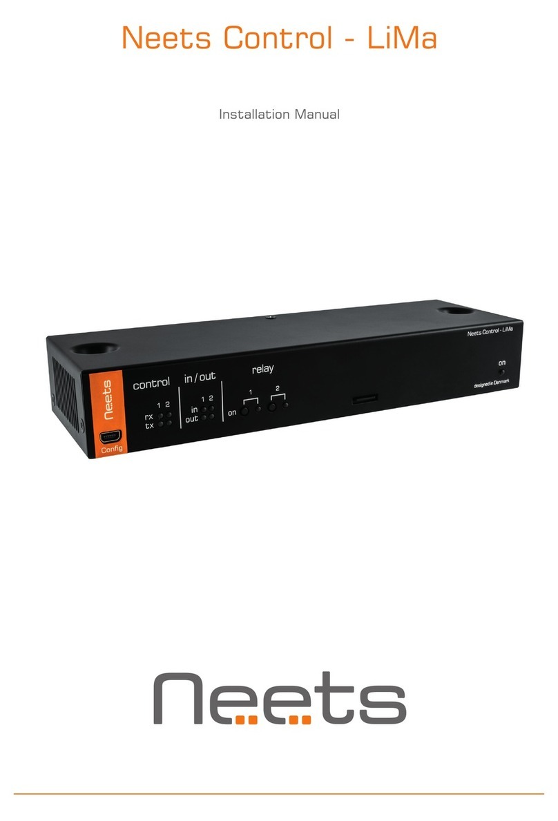Neets Control LiMa installation manual