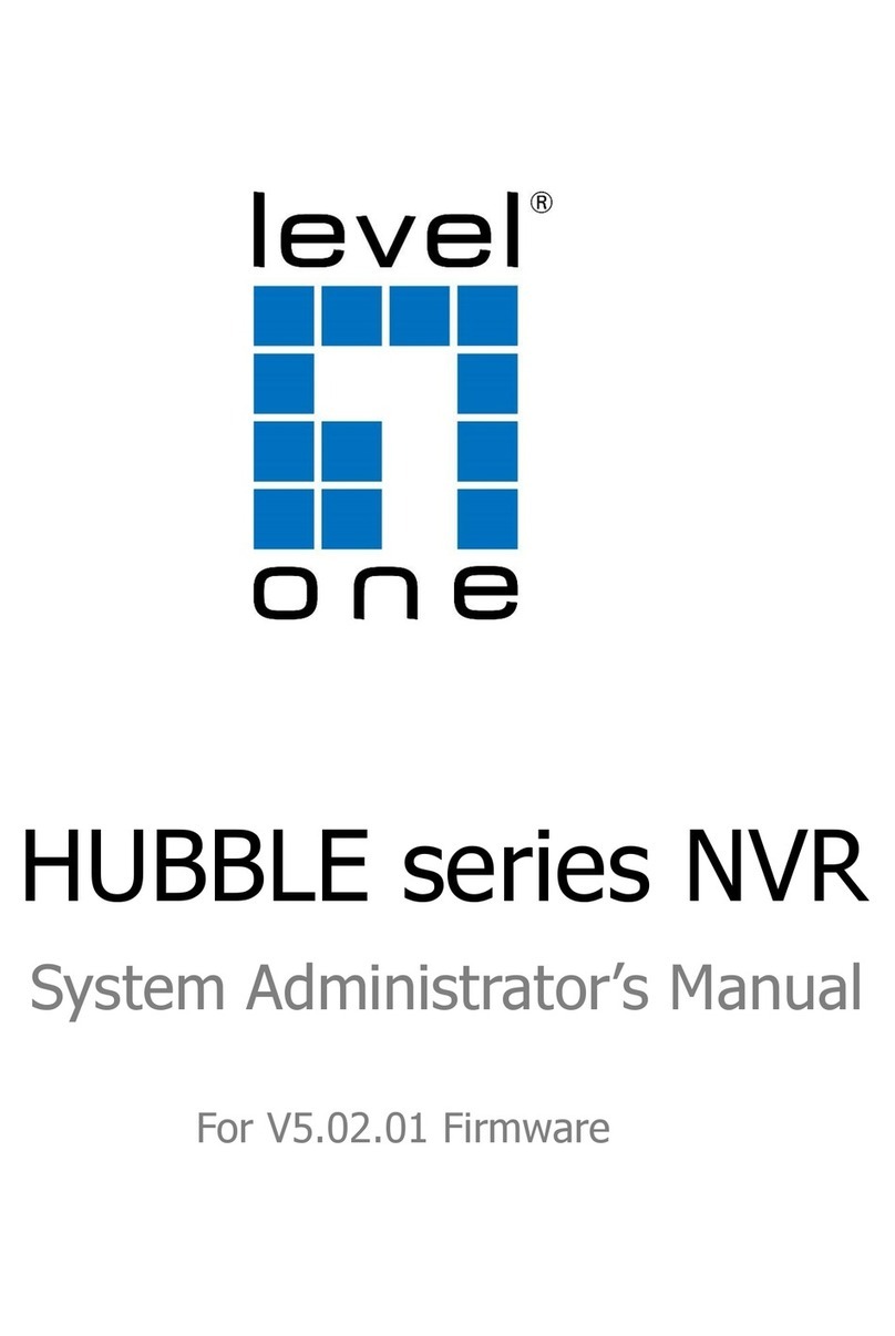 LevelOne HUBBLE Series System administrator manual