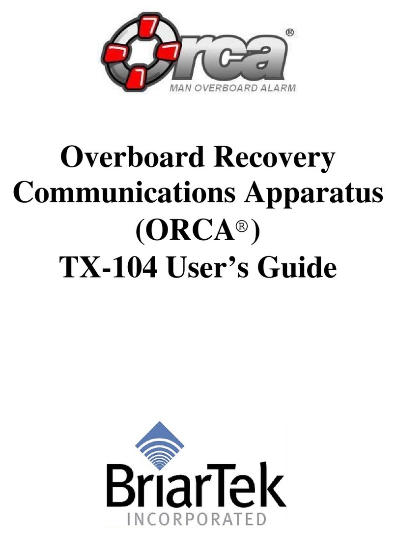 BriarTek ORCA TX-104 user guide