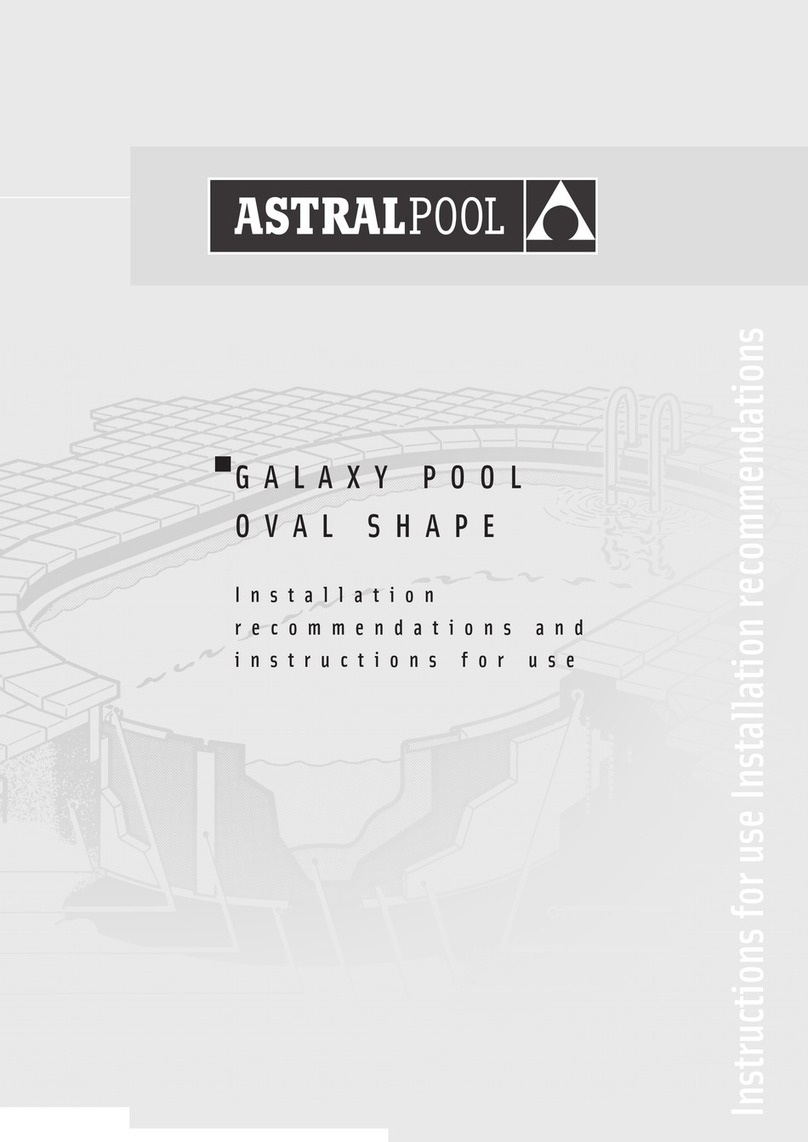 Astral Pool Galaxy Pool User manual