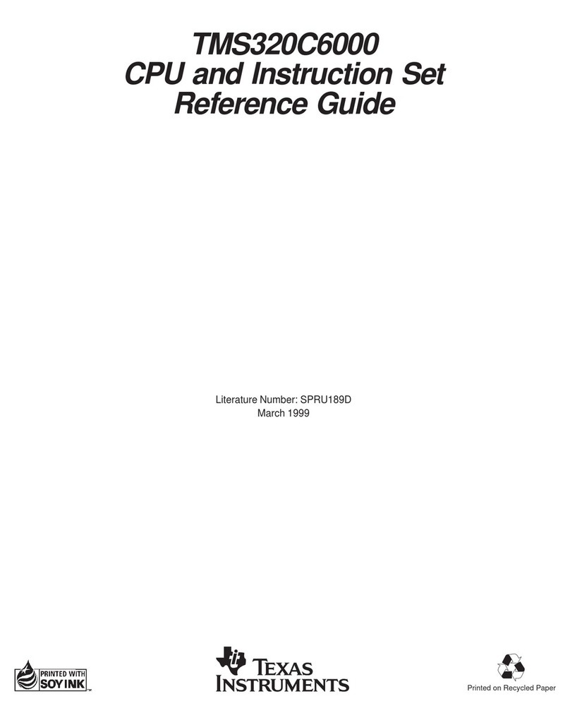 Texas Instruments TMS320C6000 Series User manual