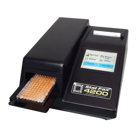 Awareness Technology Stat Fax 4200 Operator's manual