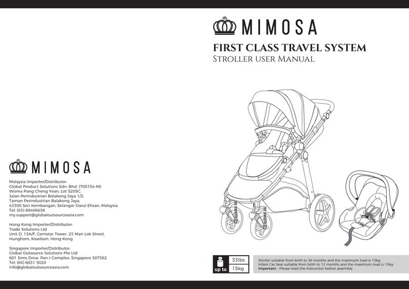 Mimosa First Class Travel System User manual