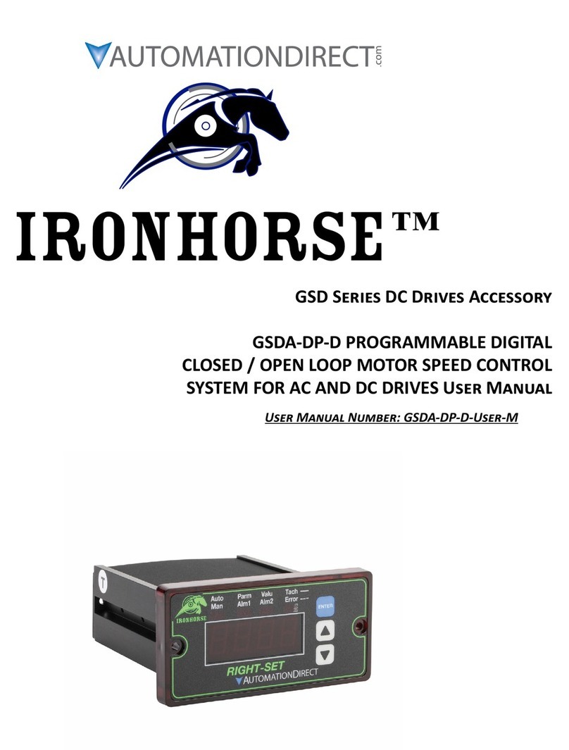 Automationdirect.com IronHorse GSD Series user manual