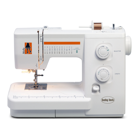 Baby Lock A-Line Series Specification sheet