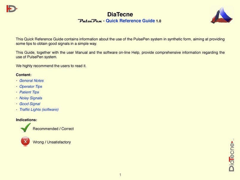 DiaTecne PulsePen User manual