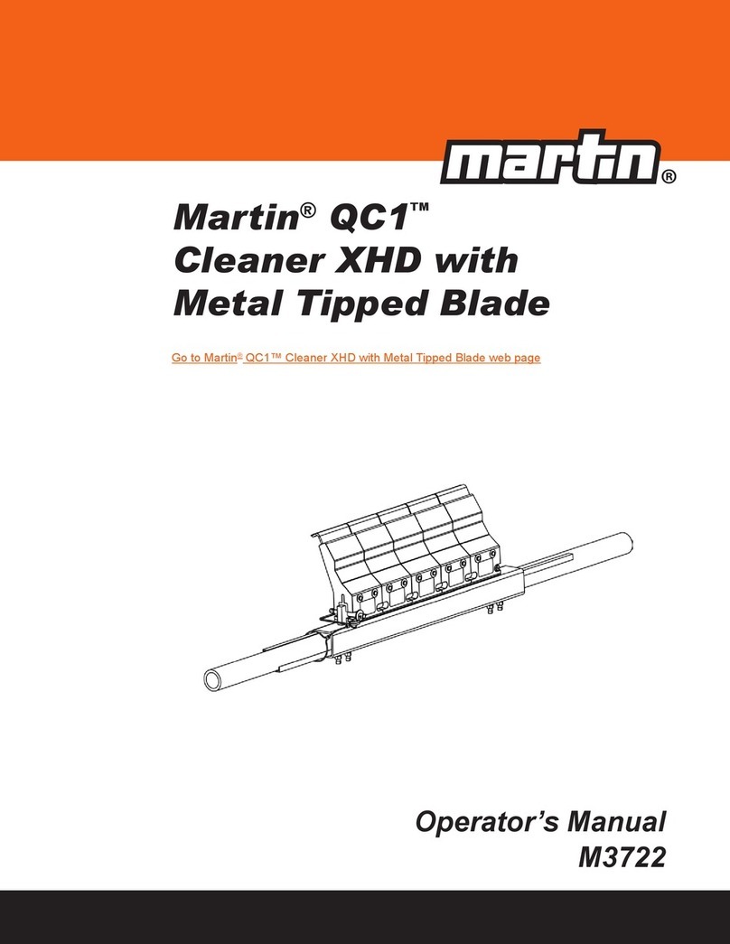 Martin XHD QC 1 User manual