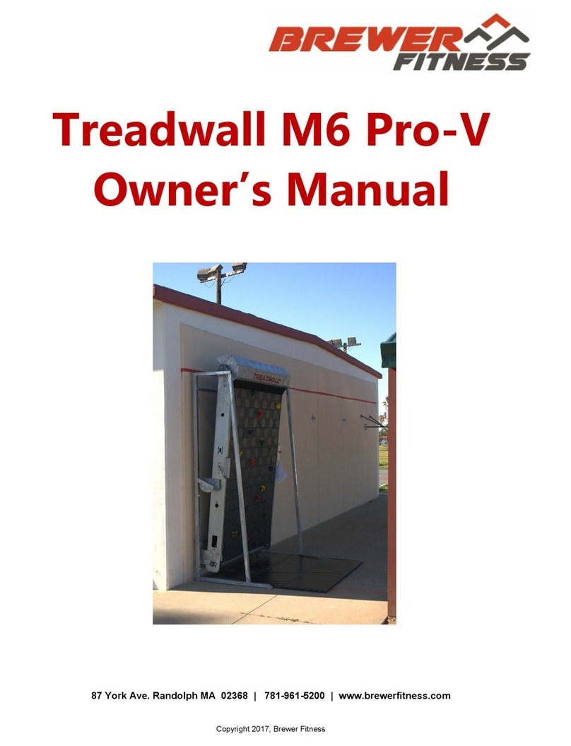Brewer Fitness M6 Pro-V owner's manual