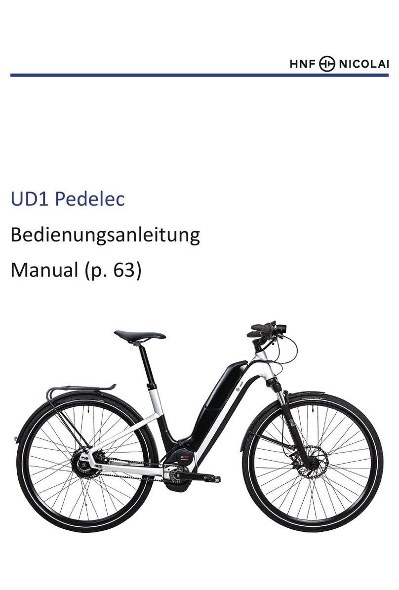 HNF-NICOLAI UD1 PedelecW User manual