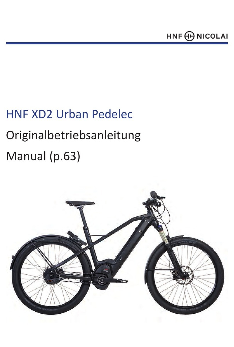 HNF-NICOLAI XD2 Urban Rohloff Pedelec User manual