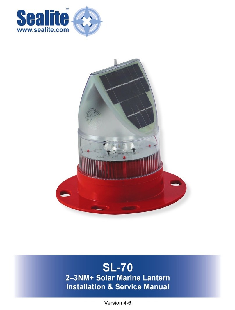 Sealite SL-70 Installation & service manual